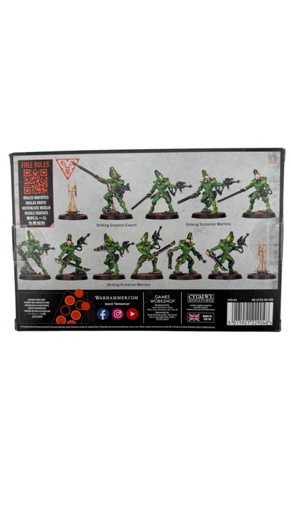 Blades of Khaine – Aeldari Striking Scorpion Aspect Warriors (Warhammer 40,000: Kill Team)
