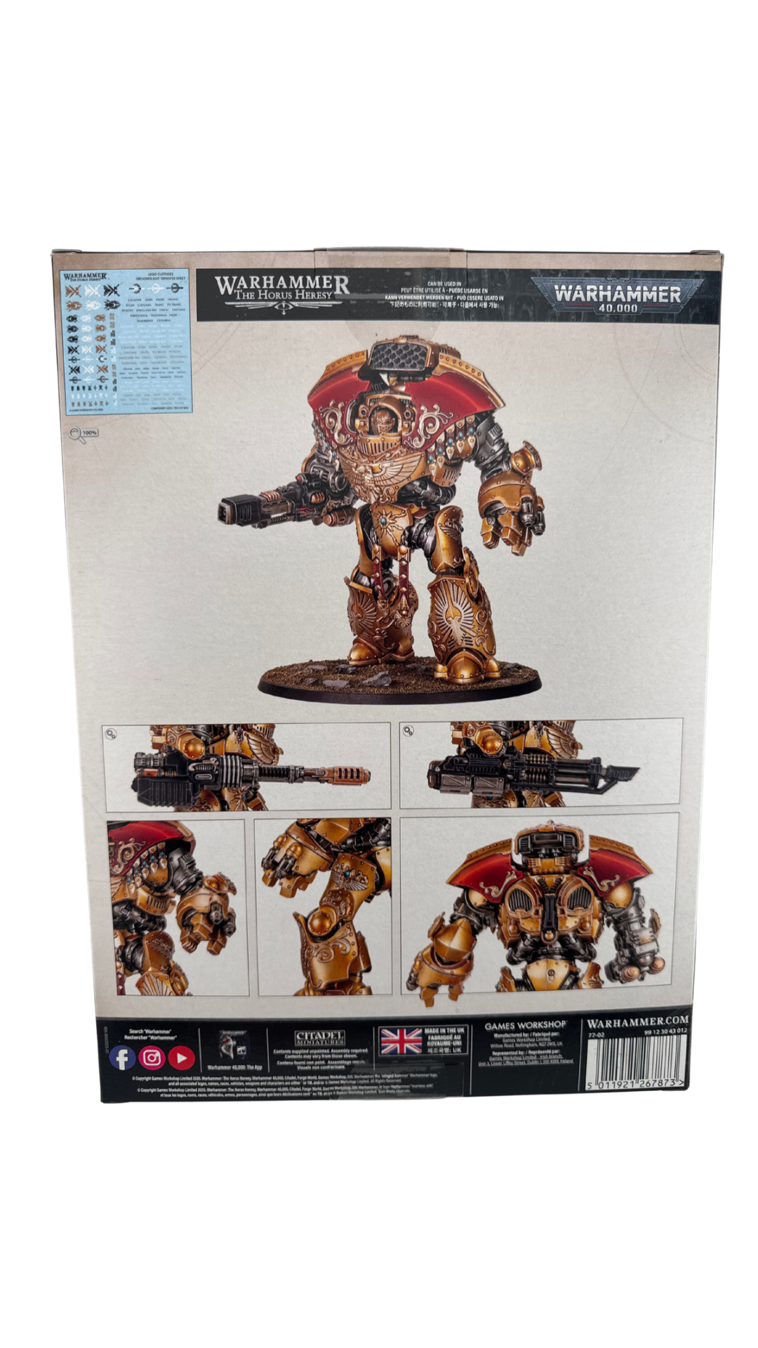 Telemon Heavy Dreadnought – Custodes (Warhammer: The Horus Heresy and Warhammer 40,000)