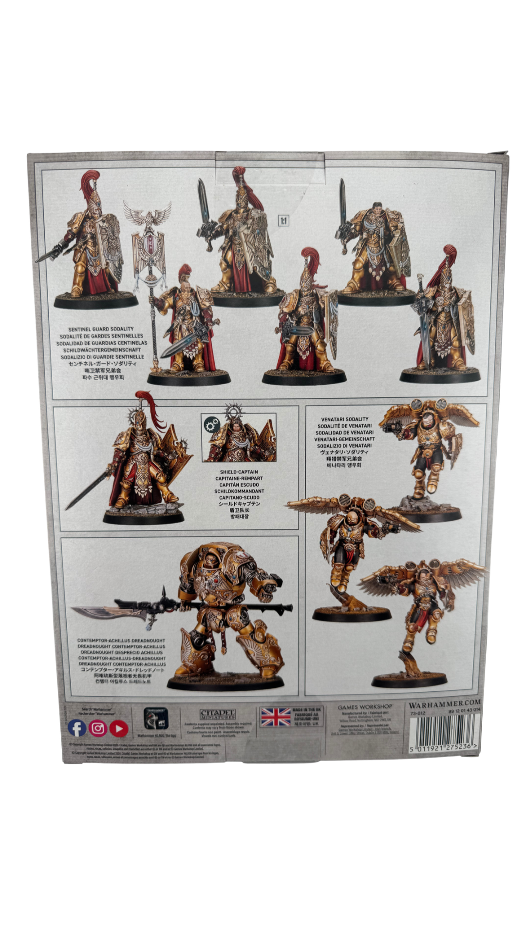 Combat Patrol: Adeptus Custodes – 2026 Edition (Warhammer 40,000)