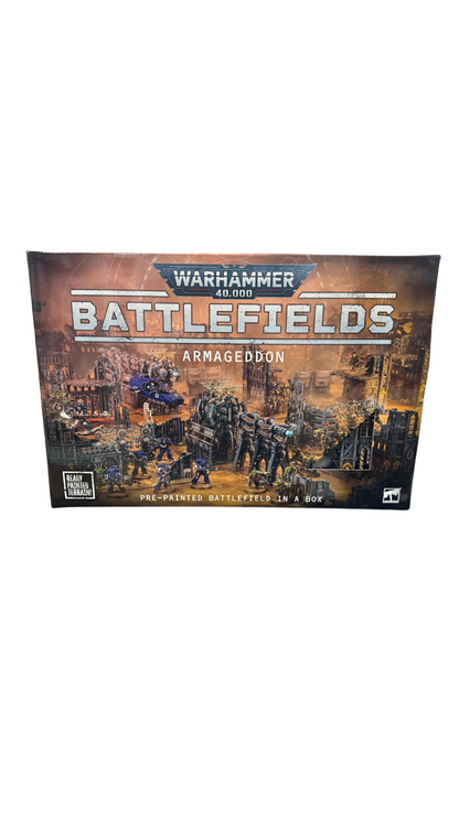 Warhammer 40,000 Battlefields: Armageddon – Pre-Painted Battlefield in a Box
