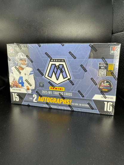 2025 Panini Mosaic Football Hobby Box