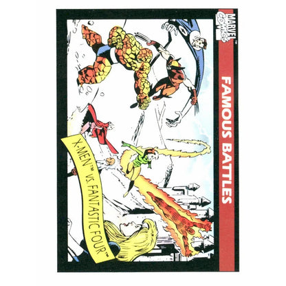 1990 Impel Marvel Universe #101 Fantastic Four vs. X - Men - MOD Shop LLC