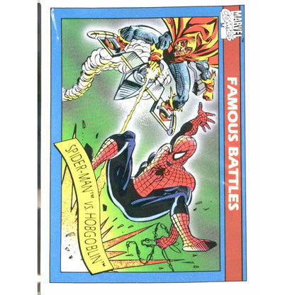 1990 Impel Marvel Universe #112 Spider - Man vs. Hobgoblin - MOD Shop LLC