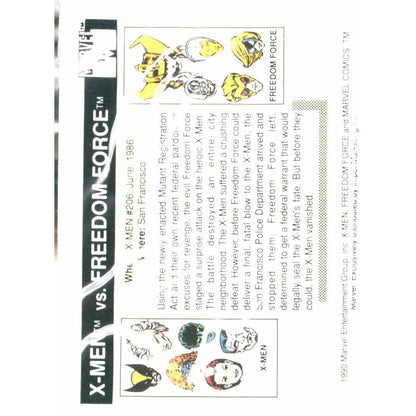 1990 Impel Marvel Universe #118 X - Men vs Freedom Force - MOD Shop LLC