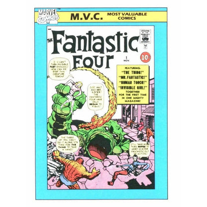 1990 Impel Marvel Universe #124 Fantastic Four #1 - MOD Shop LLC