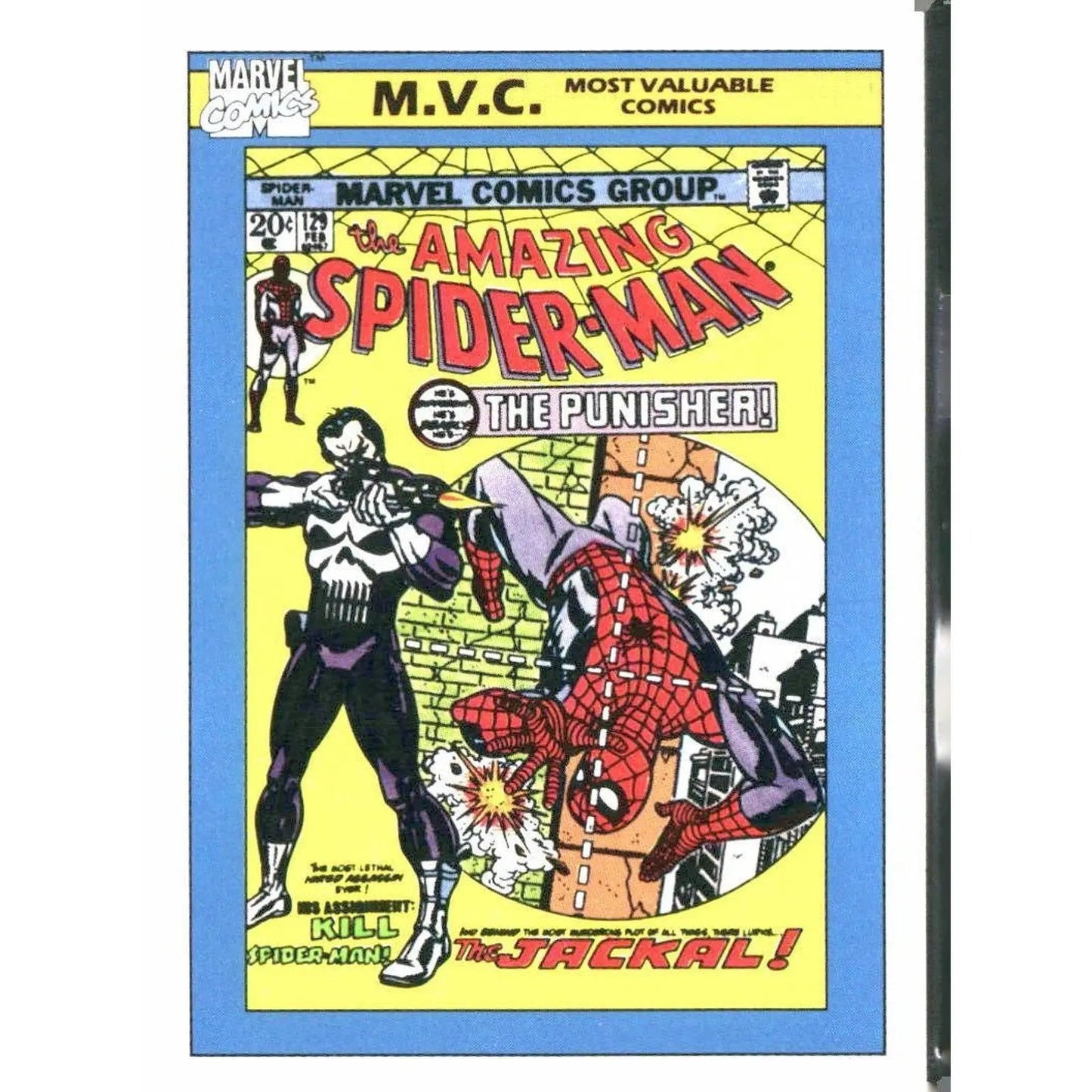 1990 Impel Marvel Universe #129 Amazing Spider - Man #129 - MOD Shop LLC