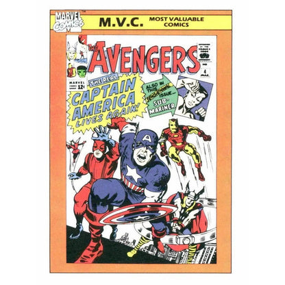 1990 Impel Marvel Universe #136 Avengers #4 - MOD Shop LLC