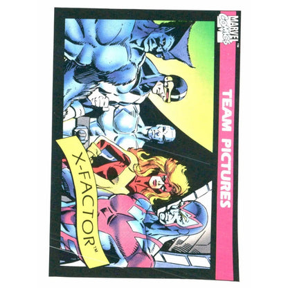 1990 Impel Marvel Universe #143 X - Factor - MOD Shop LLC