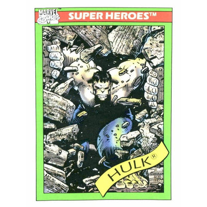 1990 Impel Marvel Universe #17 Hulk (gray) - MOD Shop LLC