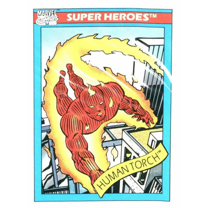 1990 Impel Marvel Universe #33 Human Torch - MOD Shop LLC