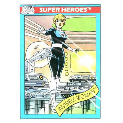 1990 Impel Marvel Universe #43 Invisible Woman - MOD Shop LLC