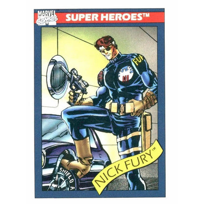 1990 Impel Marvel Universe #5 Nick Fury - MOD Shop LLC
