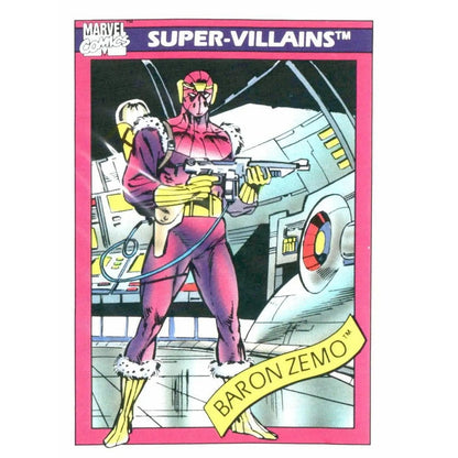 1990 Impel Marvel Universe #53 Baron Zemo - MOD Shop LLC