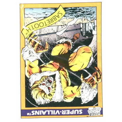 1990 Impel Marvel Universe #57 Sabretooth - MOD Shop LLC