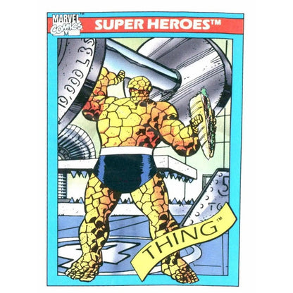 1990 Impel Marvel Universe #6 The Thing - MOD Shop LLC