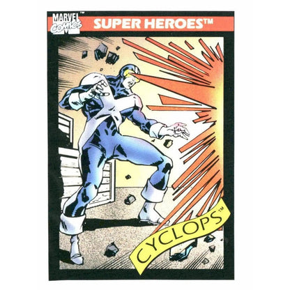 1990 Impel Marvel Universe #8 Cyclops - MOD Shop LLC