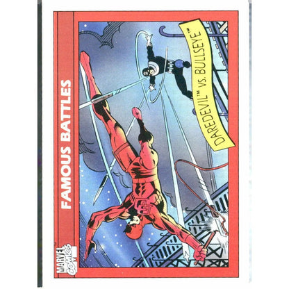 1990 Impel Marvel Universe #94 Daredevil vs. Bullseye - MOD Shop LLC