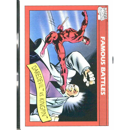 1990 Impel Marvel Universe #95 Daredevil vs. Kingpin - MOD Shop LLC