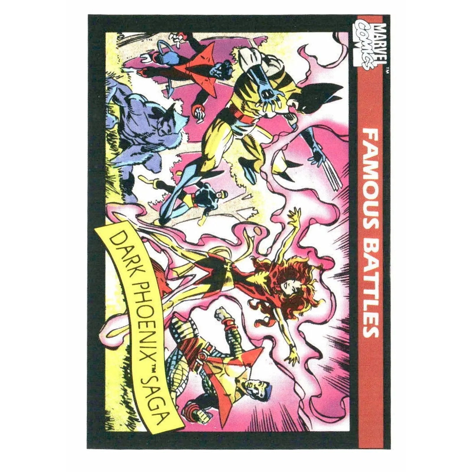 1990 Impel Marvel Universe #98 The Dark Phoenix Saga - MOD Shop LLC