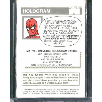 1990 Impel Marvel Universe #MH4 Wolverine - MOD Shop LLC