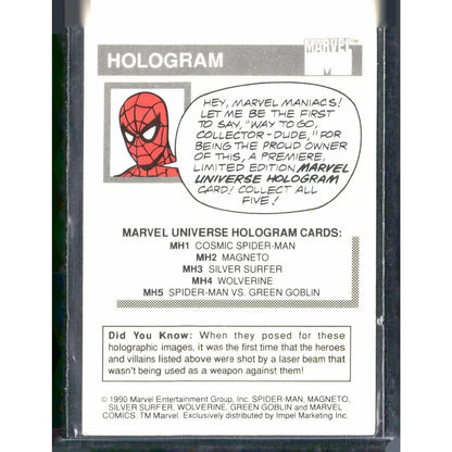1990 Impel Marvel Universe #MH5 MH5 - MOD Shop LLC