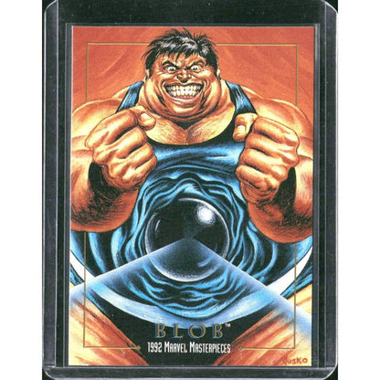 1992 SkyBox Marvel Masterpieces #1 Blob - MOD Shop LLC