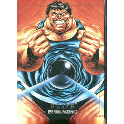 1992 SkyBox Marvel Masterpieces #1 Blob - MOD Shop LLC