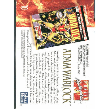 1992 SkyBox Marvel Masterpieces #10 Adam Warlock - MOD Shop LLC