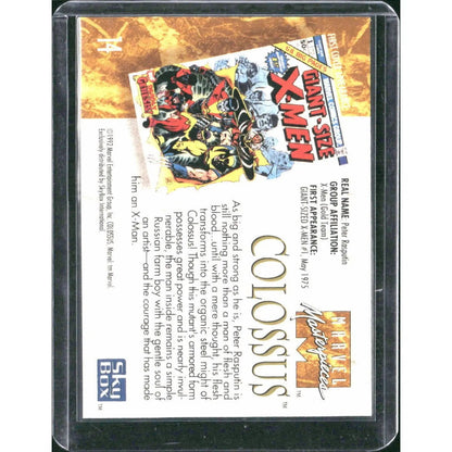 1992 SkyBox Marvel Masterpieces #14 Colossus - MOD Shop LLC