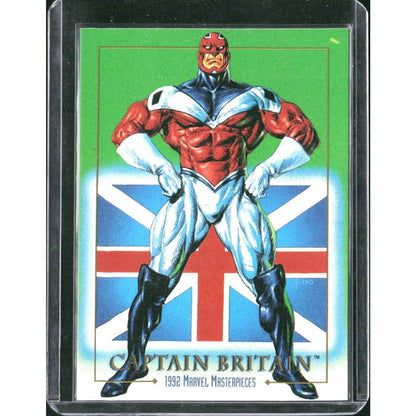 1992 SkyBox Marvel Masterpieces #15 Captain Britain - MOD Shop LLC