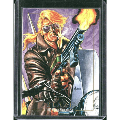 1992 SkyBox Marvel Masterpieces #2 Blaze - MOD Shop LLC