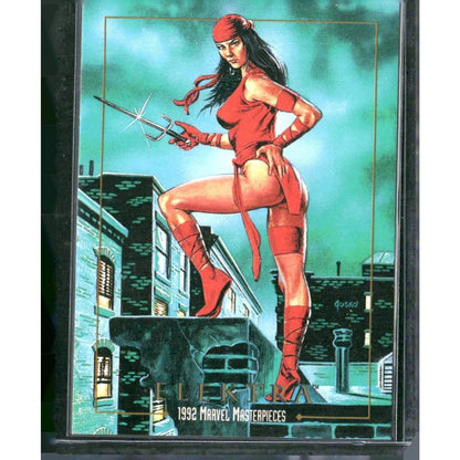 1992 SkyBox Marvel Masterpieces #22 Elektra - MOD Shop LLC