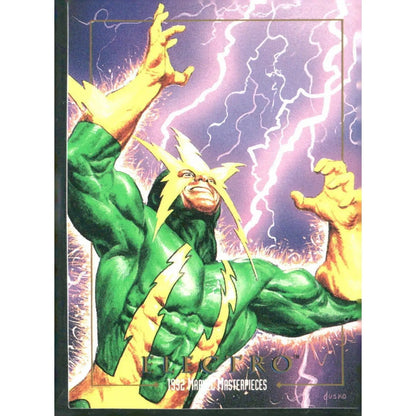 1992 SkyBox Marvel Masterpieces #23 Electro - MOD Shop LLC
