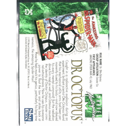 1992 SkyBox Marvel Masterpieces #25 Dr. Octopus - MOD Shop LLC