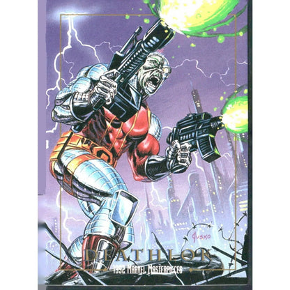 1992 SkyBox Marvel Masterpieces #28 Deathlok - MOD Shop LLC
