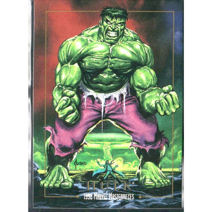 1992 SkyBox Marvel Masterpieces #32 Hulk - MOD Shop LLC