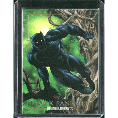 1992 SkyBox Marvel Masterpieces #4 Black Panther - MOD Shop LLC