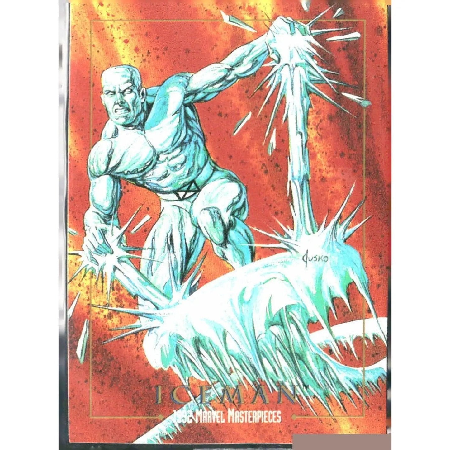 1992 SkyBox Marvel Masterpieces #40 Iceman - MOD Shop LLC