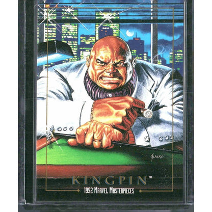 1992 SkyBox Marvel Masterpieces #43 Kingpin - MOD Shop LLC