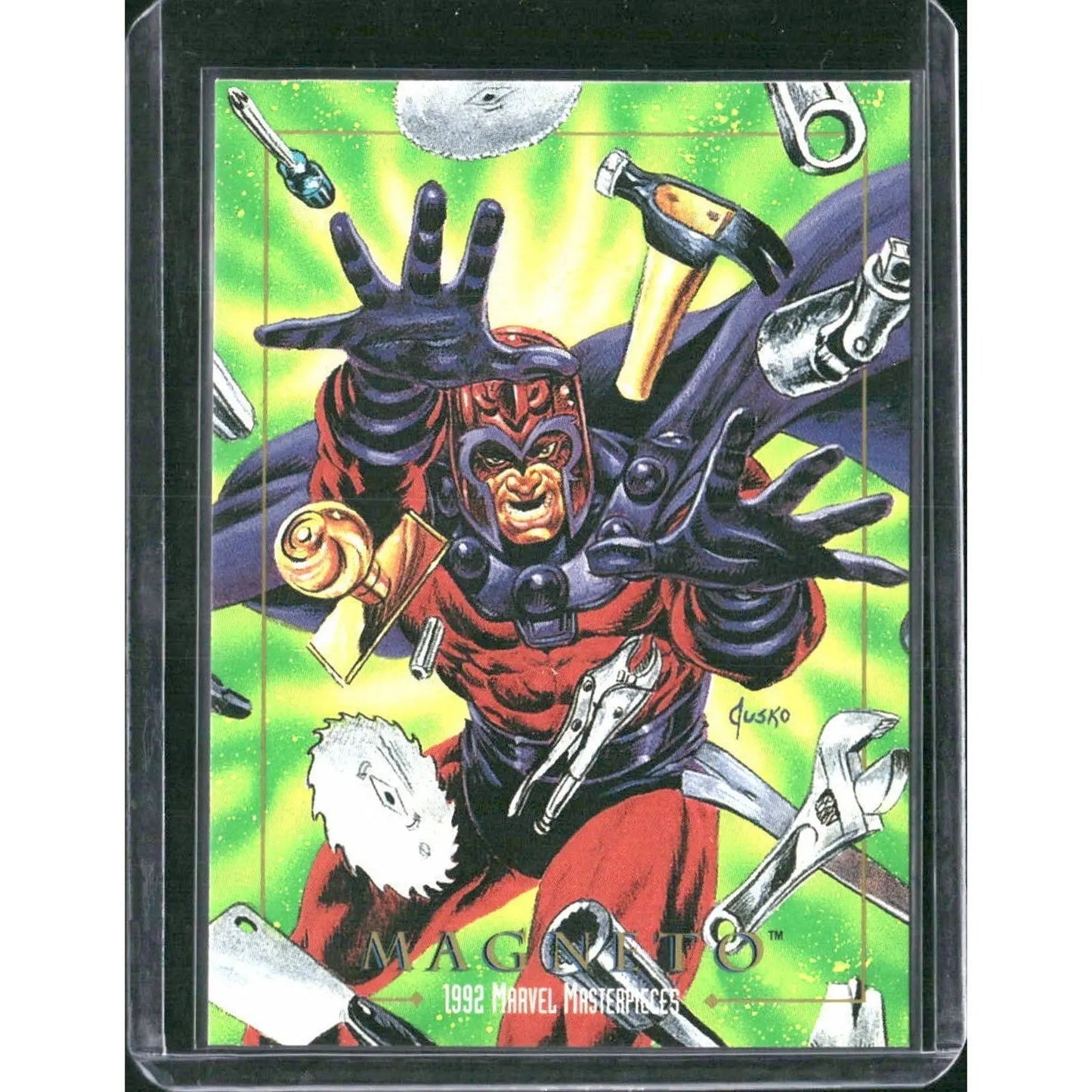 1992 SkyBox Marvel Masterpieces #49 Magneto - MOD Shop LLC