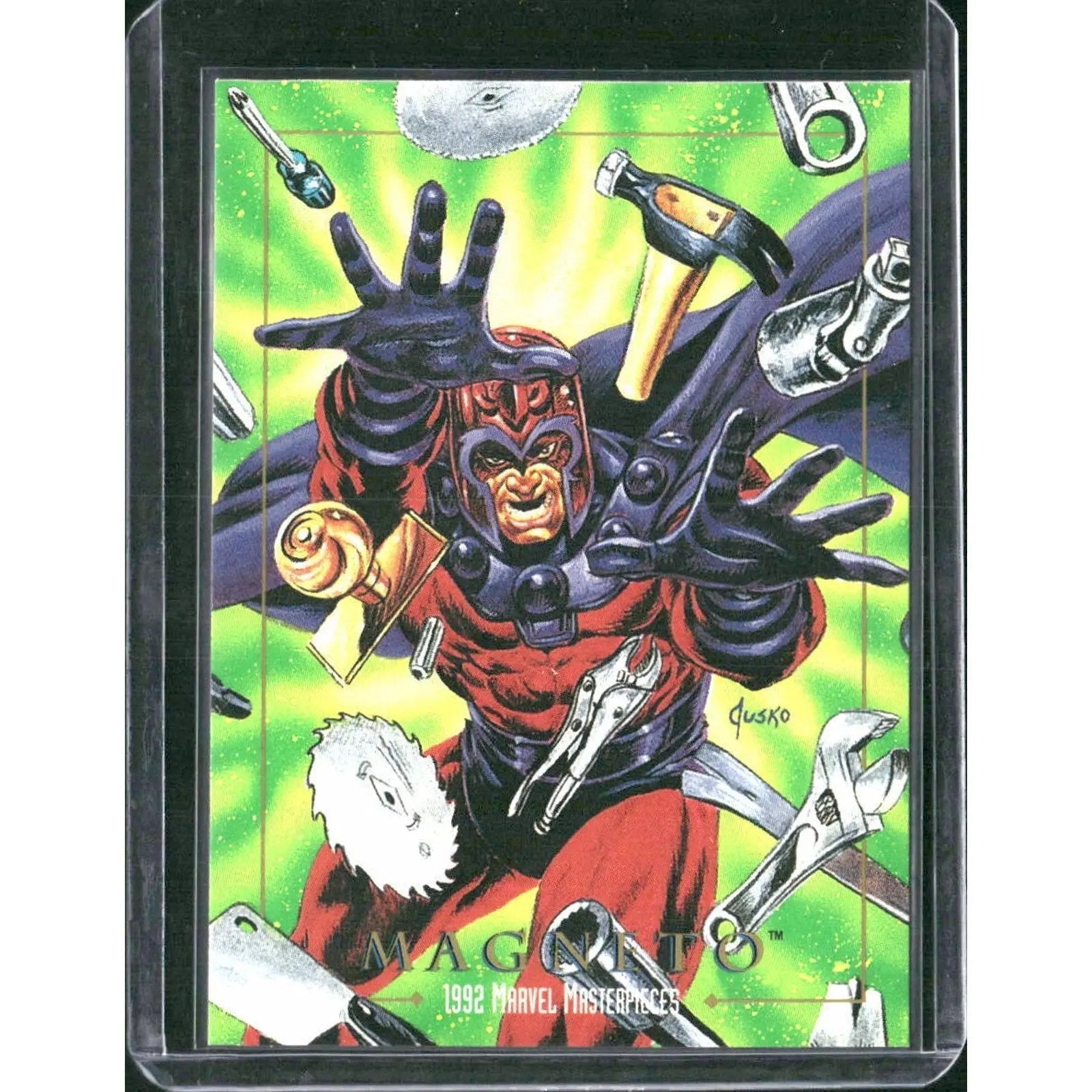 1992 SkyBox Marvel Masterpieces #49 Magneto - MOD Shop LLC
