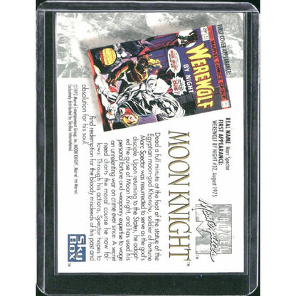 1992 SkyBox Marvel Masterpieces #51 Moon Knight - MOD Shop LLC