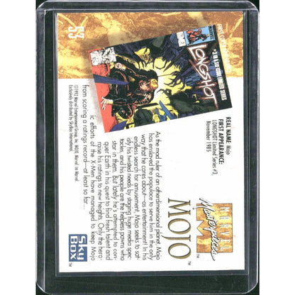 1992 SkyBox Marvel Masterpieces #53 Mojo - MOD Shop LLC