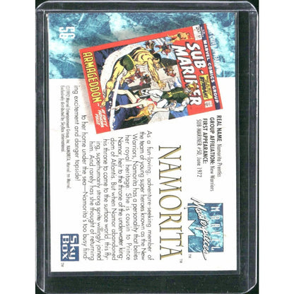 1992 SkyBox Marvel Masterpieces #56 Namorita - MOD Shop LLC