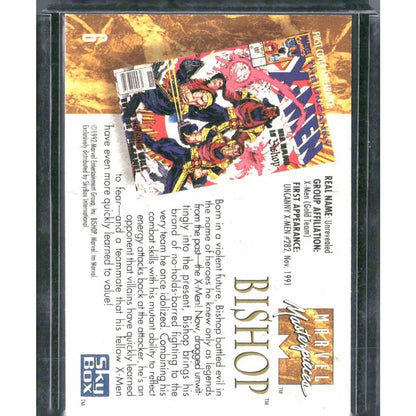 1992 SkyBox Marvel Masterpieces #6 Bishop - MOD Shop LLC