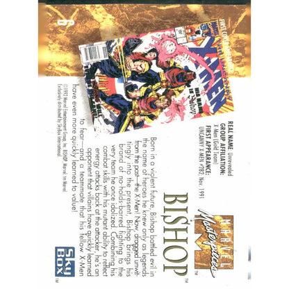 1992 SkyBox Marvel Masterpieces #6 Bishop - MOD Shop LLC