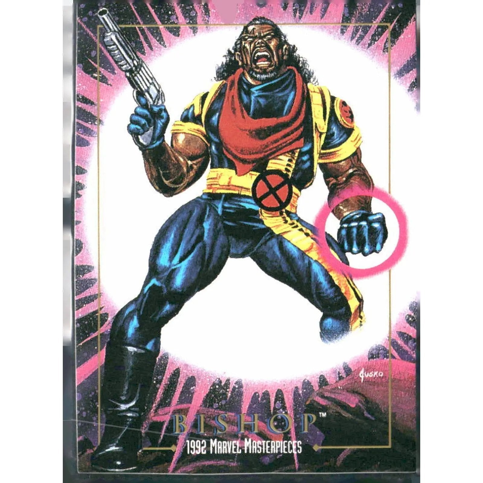 1992 SkyBox Marvel Masterpieces #6 Bishop - MOD Shop LLC