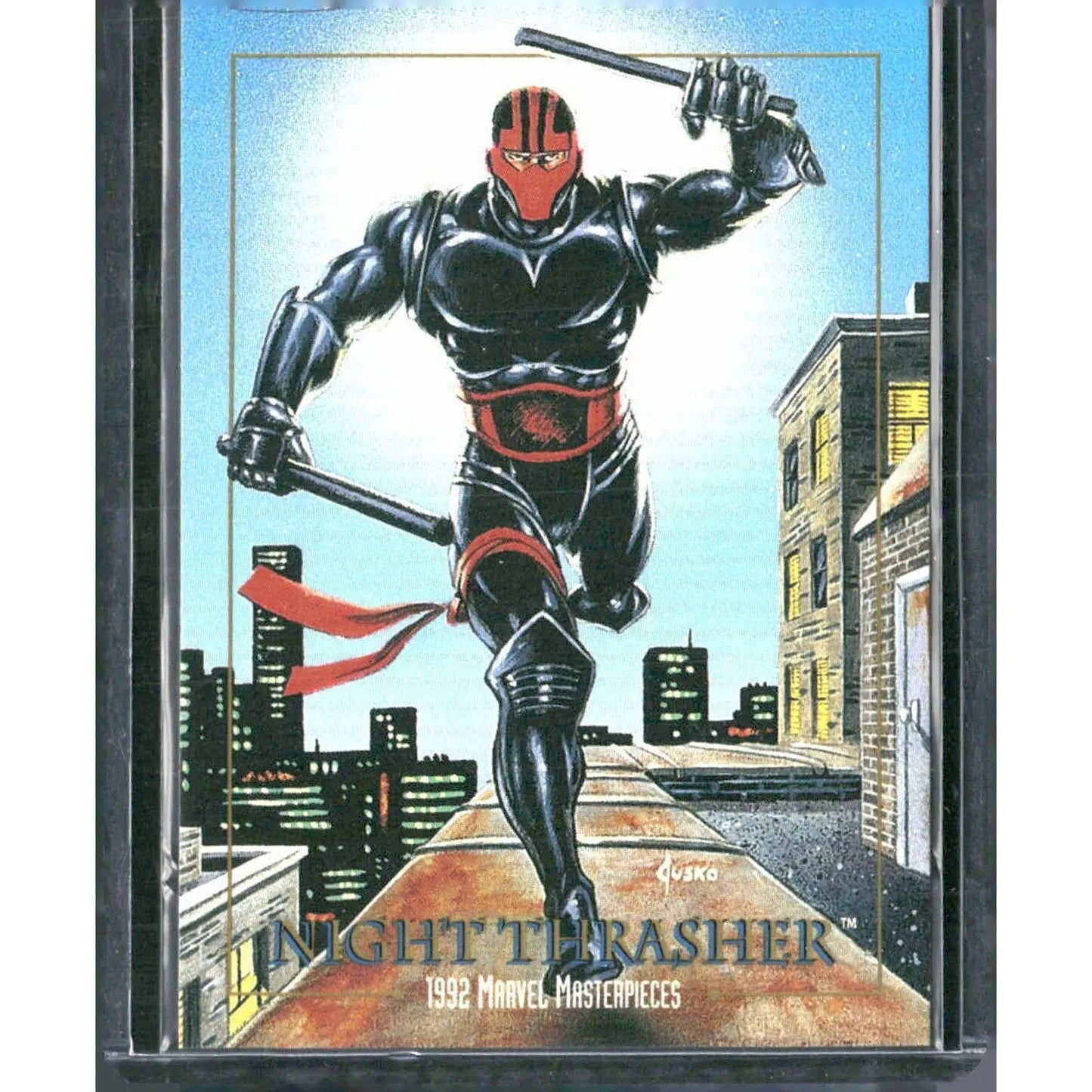 1992 SkyBox Marvel Masterpieces #63 Night Thrasher - MOD Shop LLC