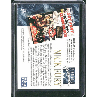 1992 SkyBox Marvel Masterpieces #64 Nick Fury - MOD Shop LLC