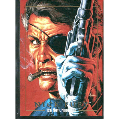 1992 SkyBox Marvel Masterpieces #64 Nick Fury - MOD Shop LLC